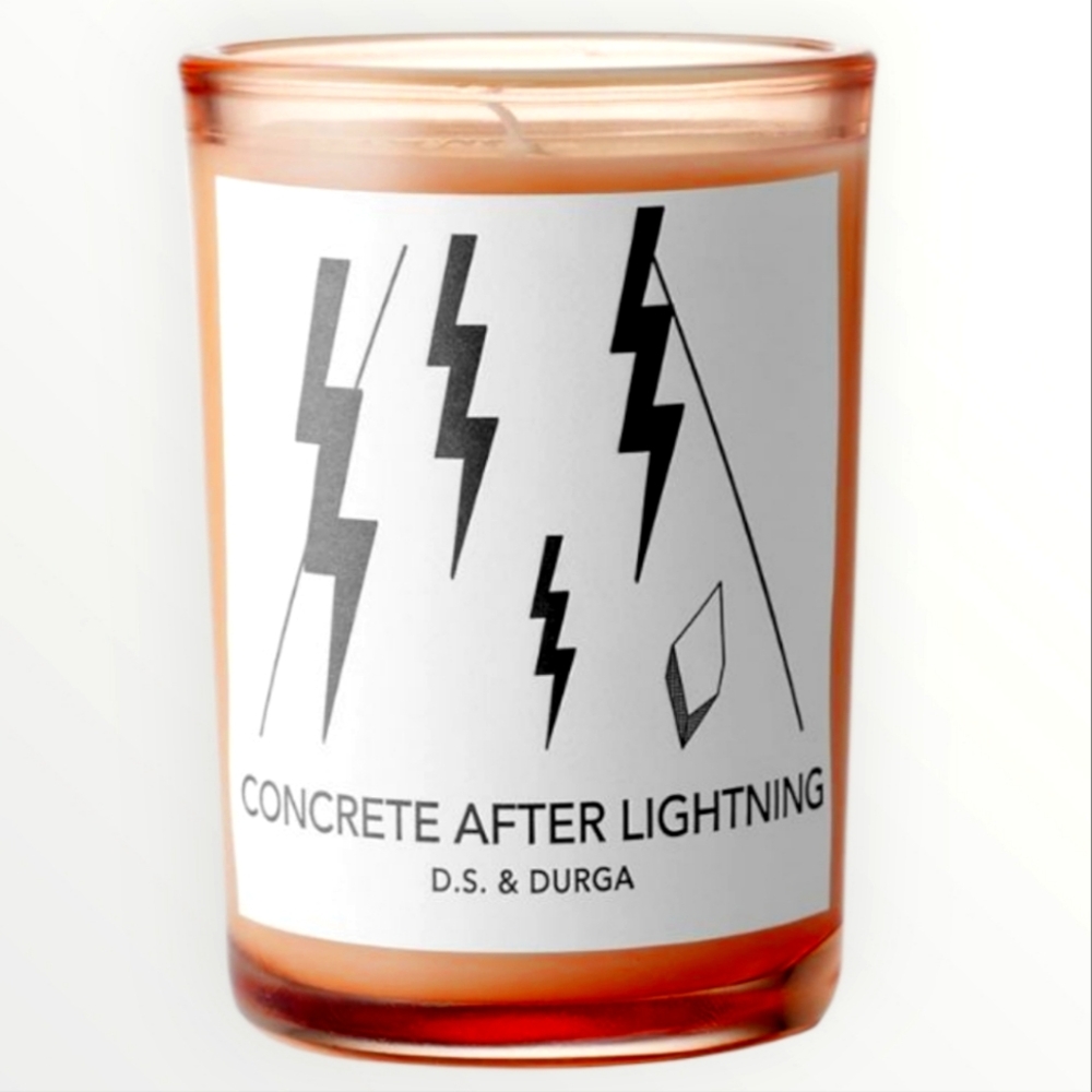 D.S. & Durga Concrete After Lightning Candle 7oz